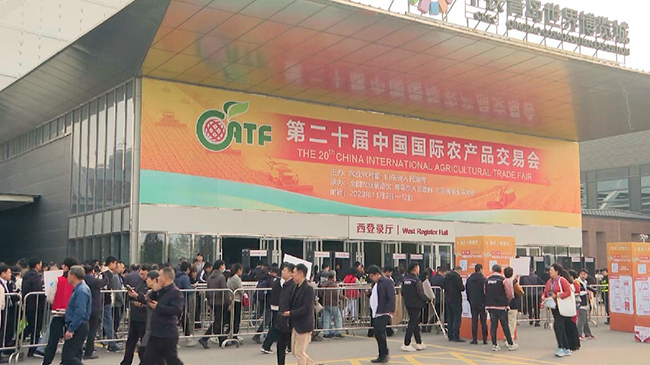 Int'l agricultural trade fair in Shandong attracts over 30,000 buyers.jpg