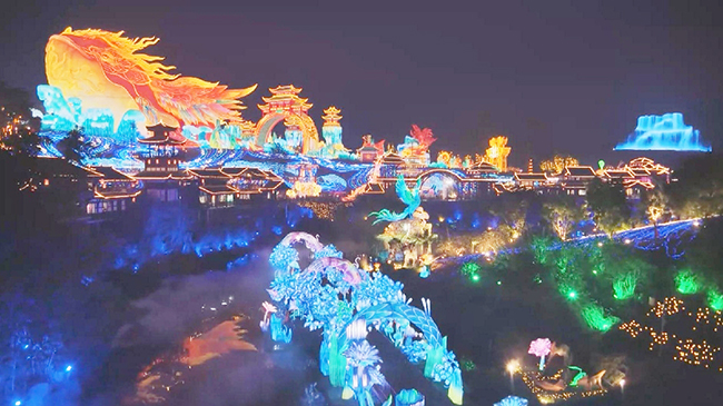 Light lanterns illuminate cities across China as Chinese New Year approaches.jpg